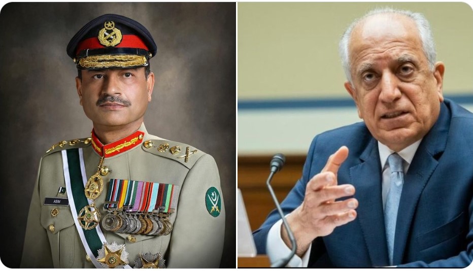 خلیل‌زاد: د پاکستان د پوځ مشر ملي او نړۍوال ملاتړ له لاسه ورکړی او باید استعفی ورکړي