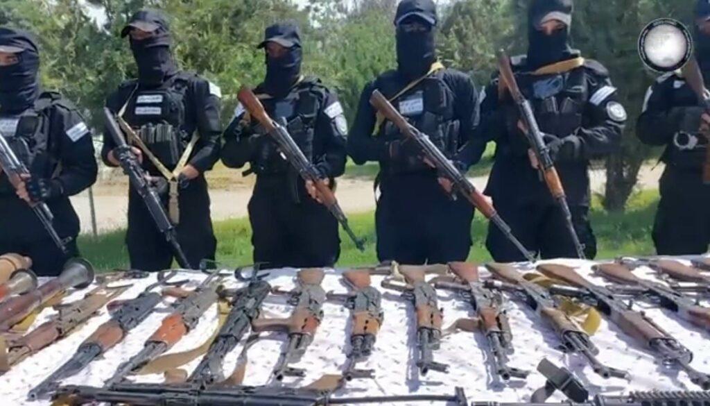 Intelligence agents seize dozens of weapons in Baghlan
