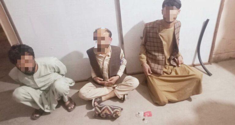 بلخ کې ۱۰ کسان د بېلابېلو جرمونو په تور نیول شوي