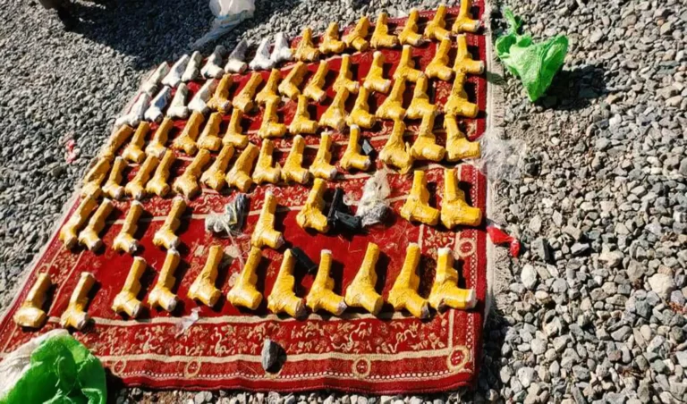 77 American Beretta pistols seized in Paktia