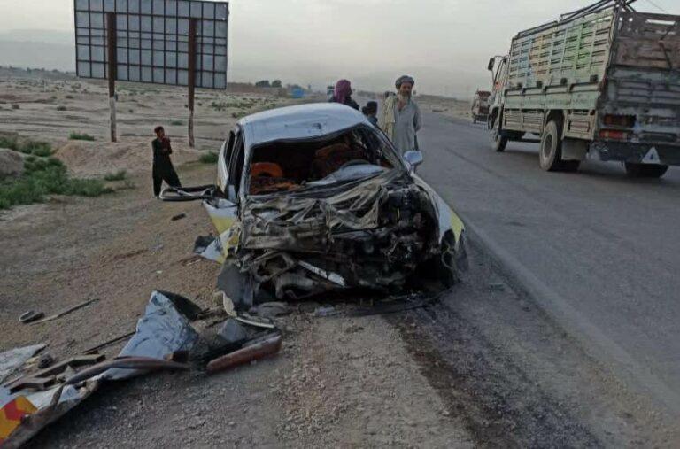 بغلان کې د ترافيکي پېښې له امله شپږ کسان مړه شوي