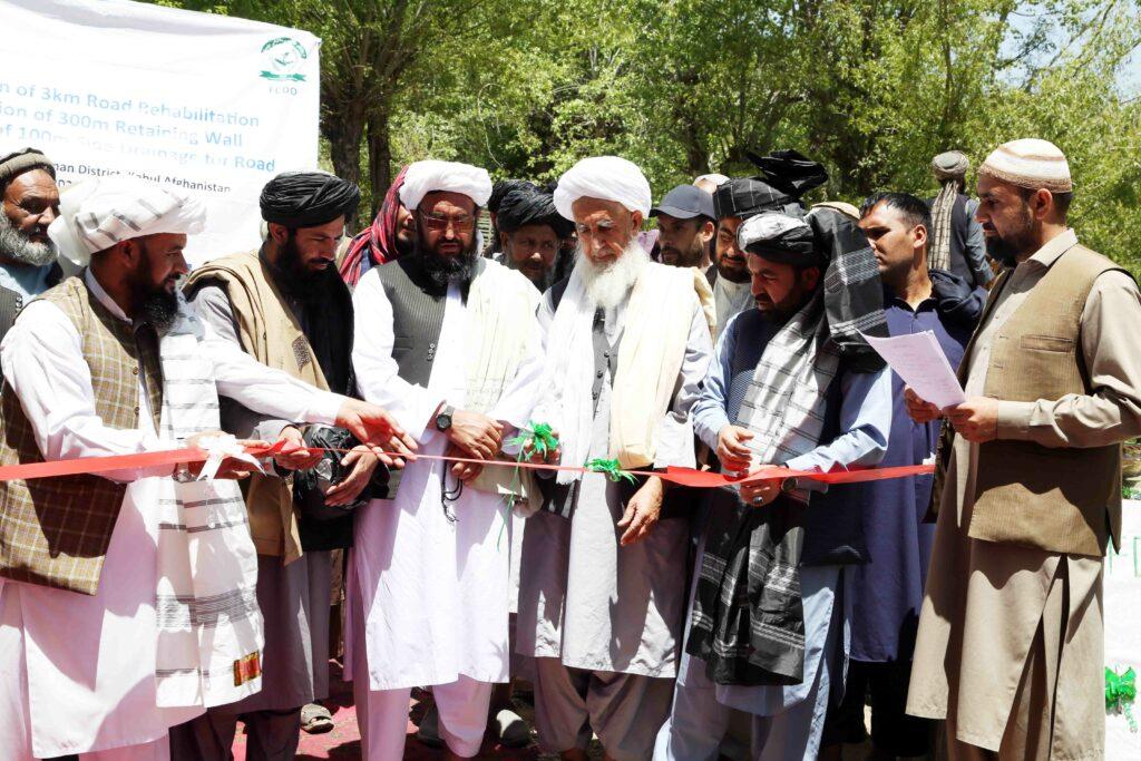 Paghman roads’ construction costs 34.4m afghanis