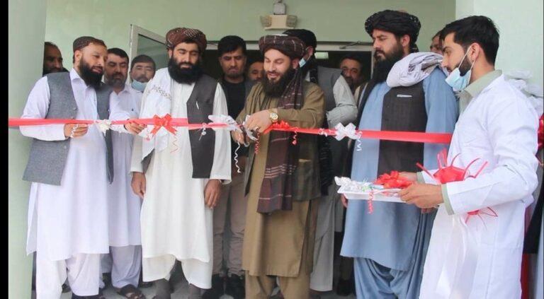 یک شفاخانۀ ٥٠ بستر امراض انتانی و کووید- ۱۹ در کندز به فعالیت آغاز کرد