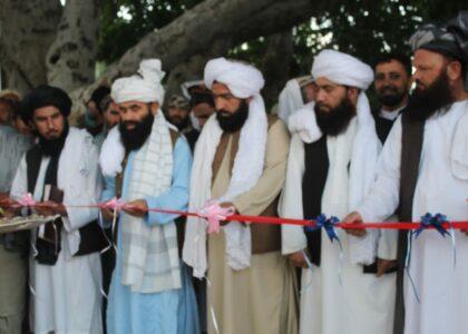 Projects worth 64 million afs completed in Laghman