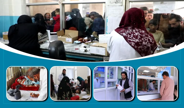 صحت عامه: هشتاد درصد دواهای مورد نیاز مریضان رایگان توزیع می‌شود