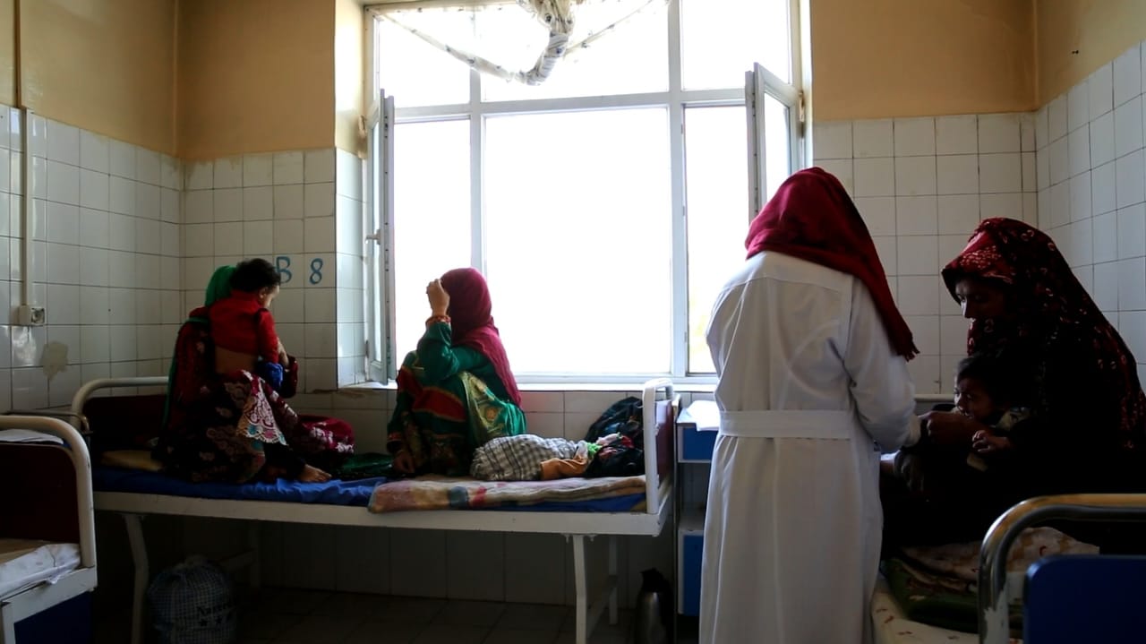 Ghor’s Dawlina district clinic without doctresses, surgeon