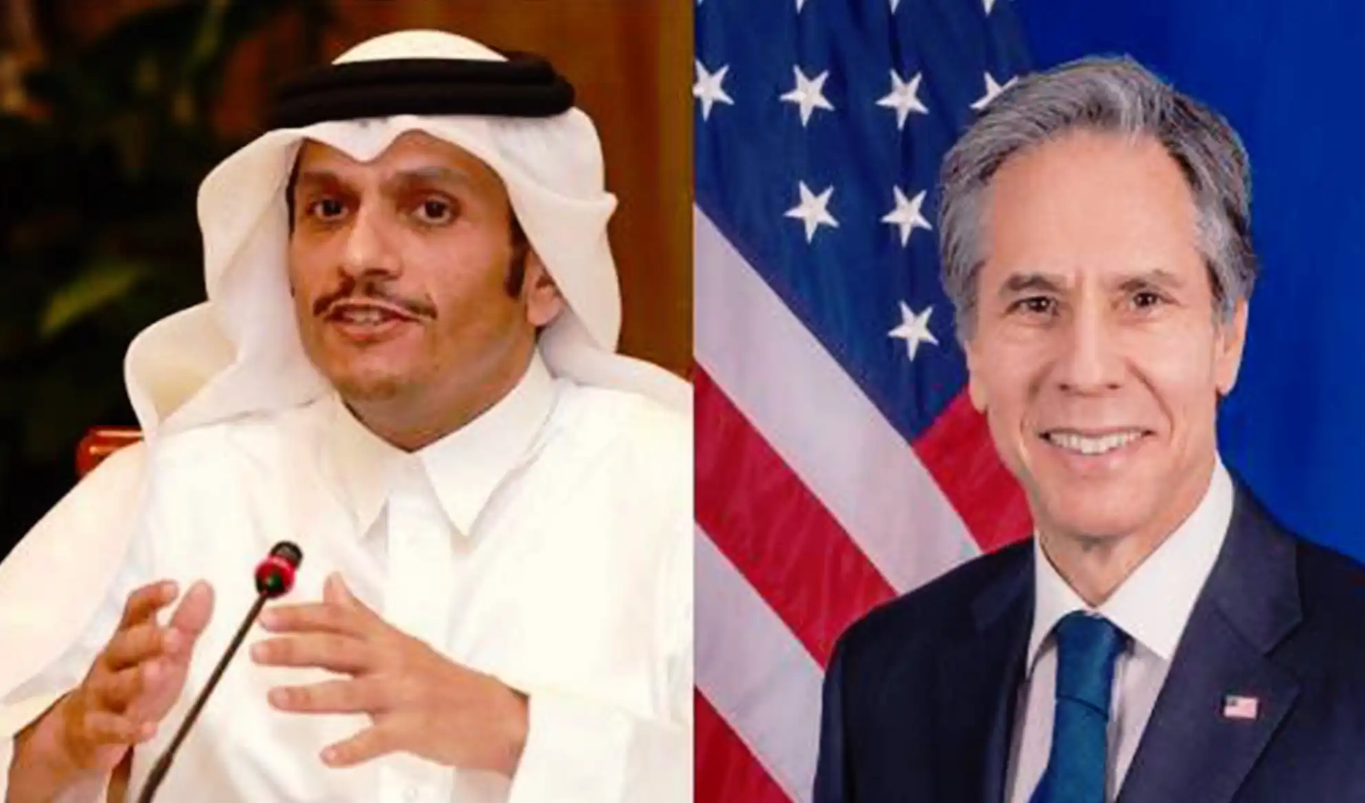 Qatari, US FMs discuss humanitarian aid to Afghans