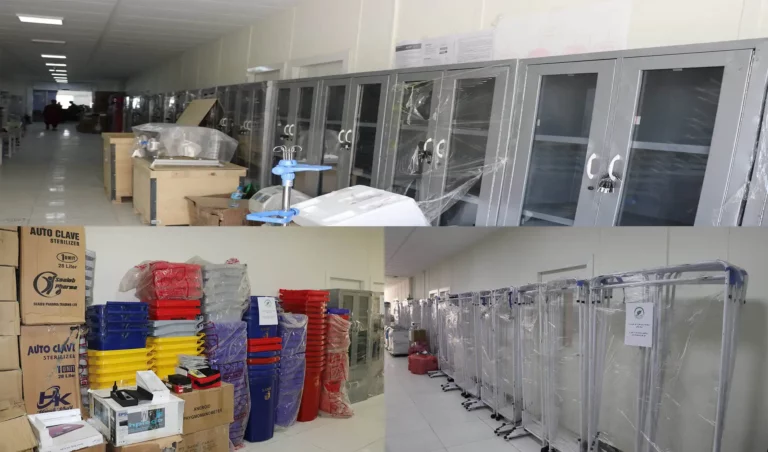 یونیسف برای مراکز صحی بادغیس وسایل طبی و غیرطبی کمک کرد