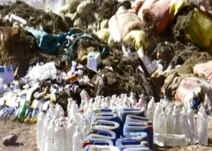 7 drug labs destroyed, 17 suspects held in Bamyan