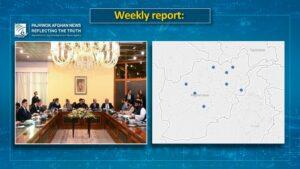 10 people killed in Afghanistan last week