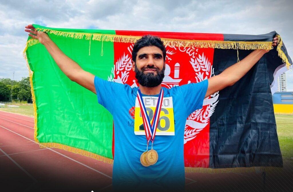 ورزشکار نابینای افغان به دو مدال طلا دست یافت