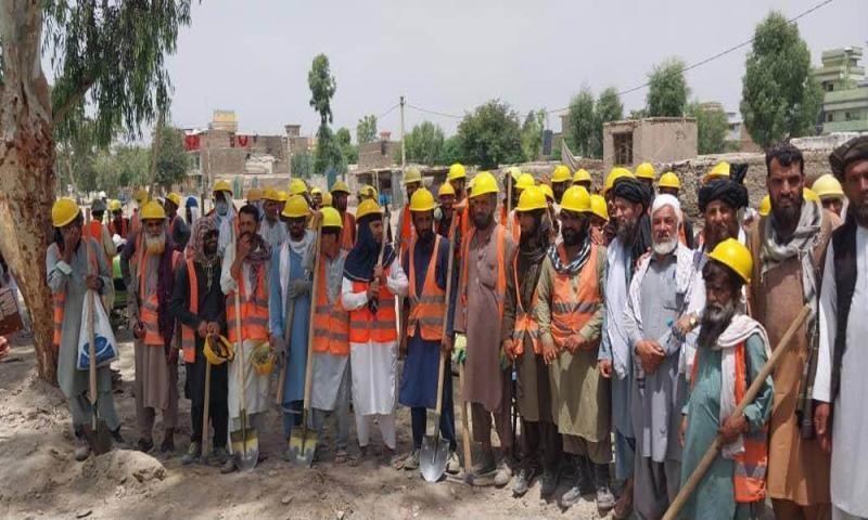 Recreation park being built in Jalalabad city