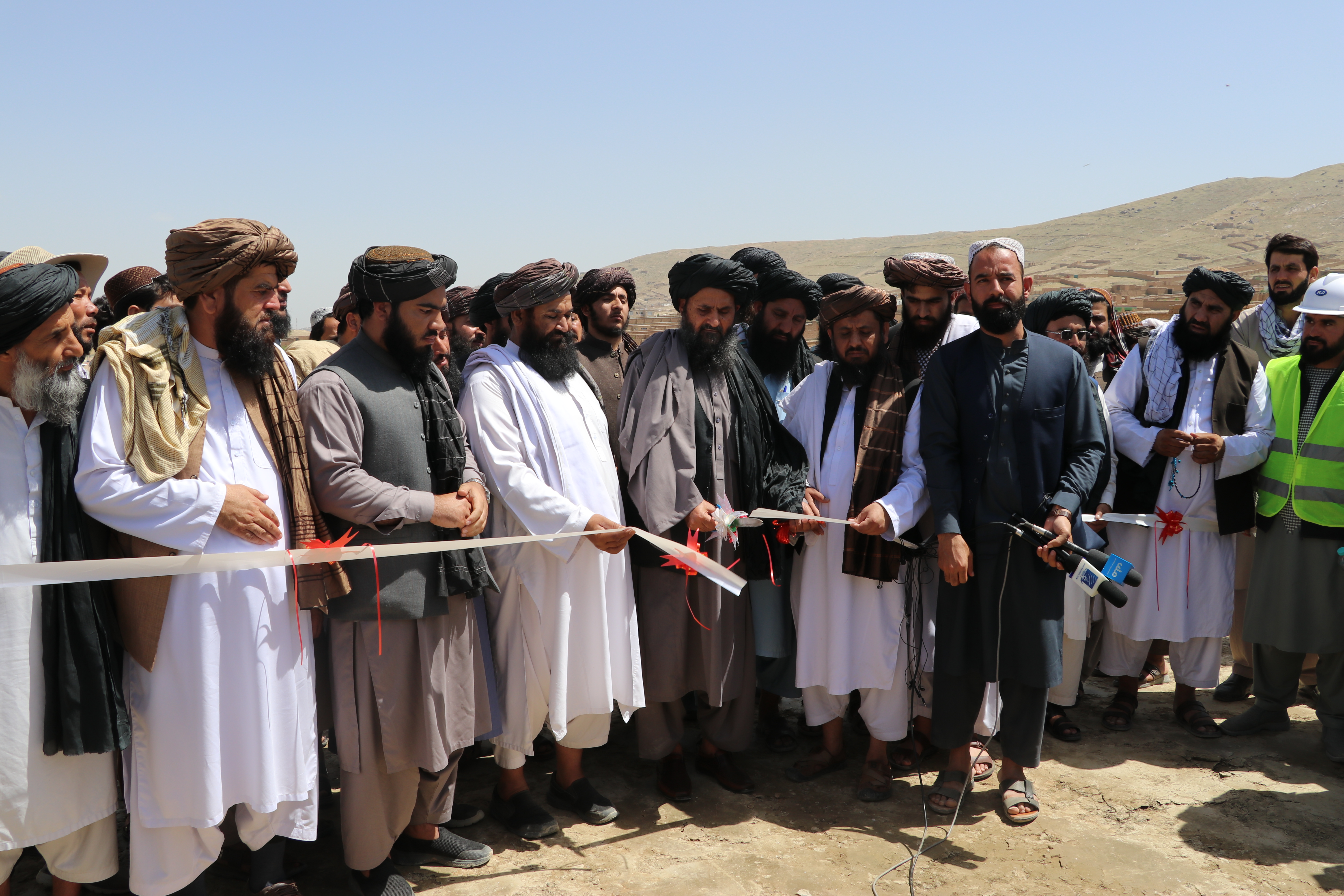 Construction work on key Kabul road launched