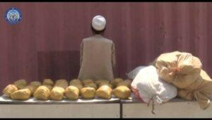 Nangarhar police arrest man with 114kg of hashish