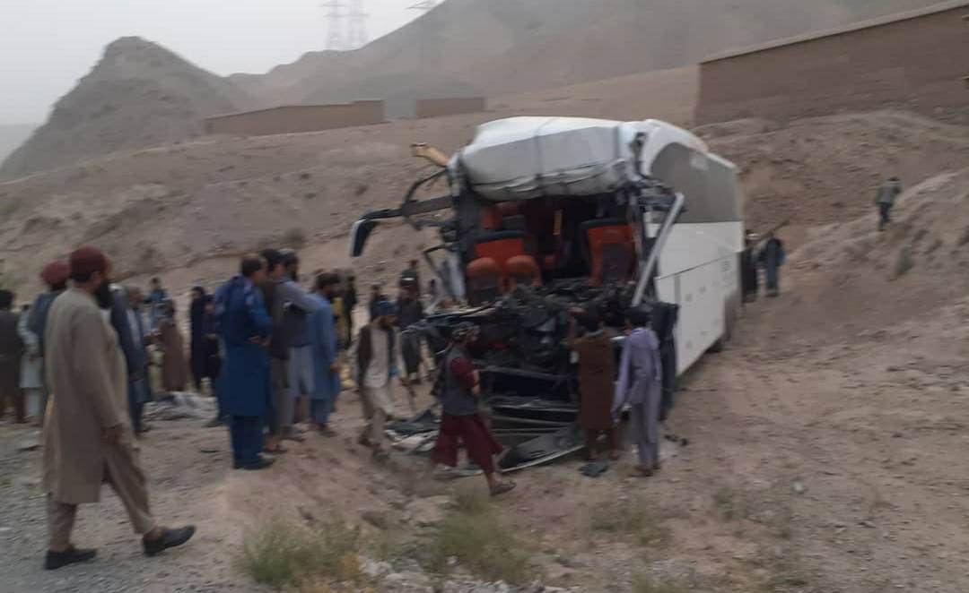 حادثۀ ترافیکی در بغلان سه کشته و بیست زخمی بر جا گذاشت