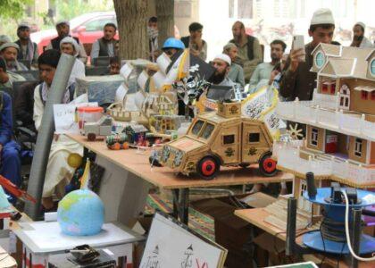 جشنوارۀ آثار هنری و دست‌سازه‌های دانش‌آموزان در سرپل راه‌اندازی شد