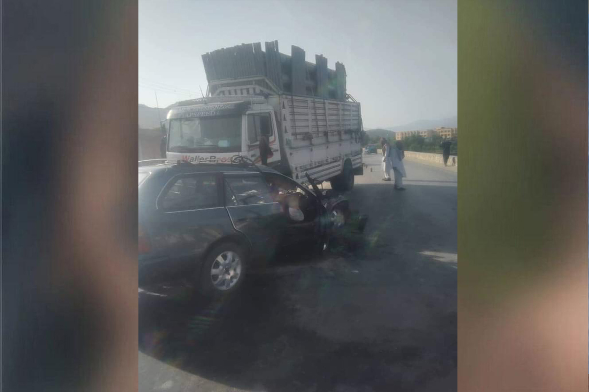 1 killed, 2 injured in Nangarhar collision