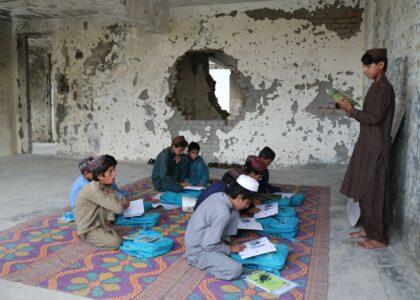 Khost students want war-ruined schools reconstructed