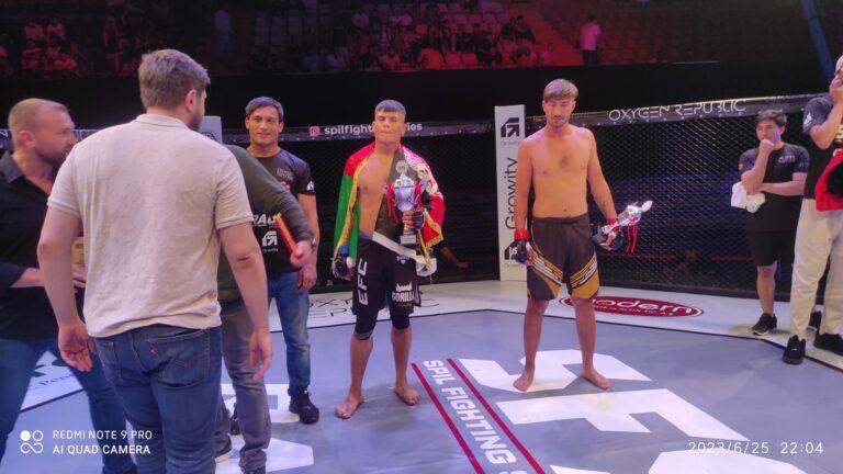 Afghan MMA fighter knocks out Turkish opponent