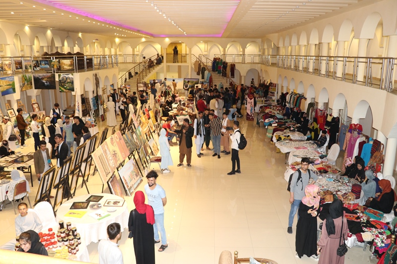 Domestic products exhibition ‘Akhatar Bazaar’ opened in Kabul.