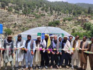 نورستان کې د ۳۵زره ډالرو په لګښت پنځه شنې‌خونې جوړې شوې