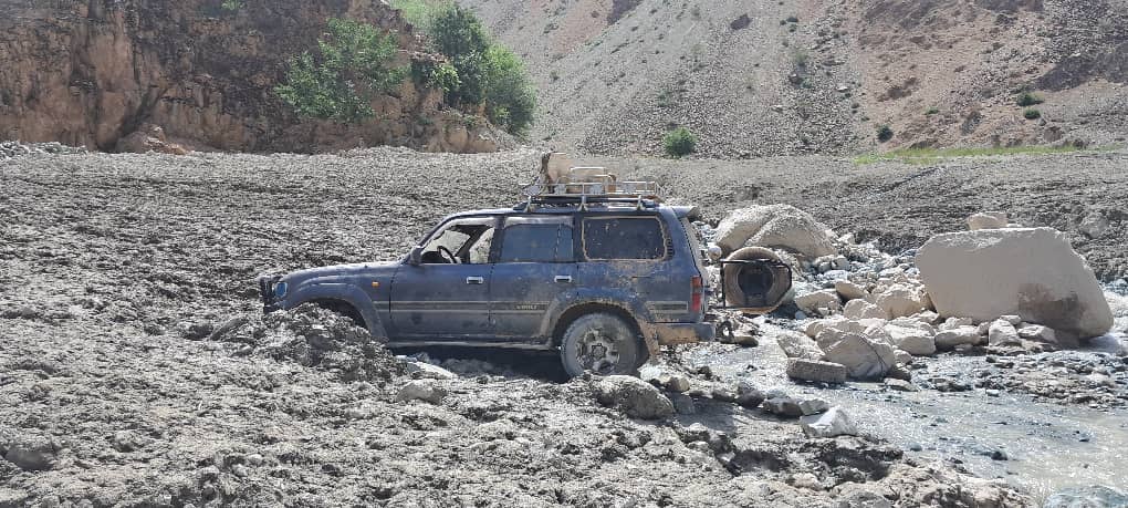 Flooded river closes key road in Badakhshan