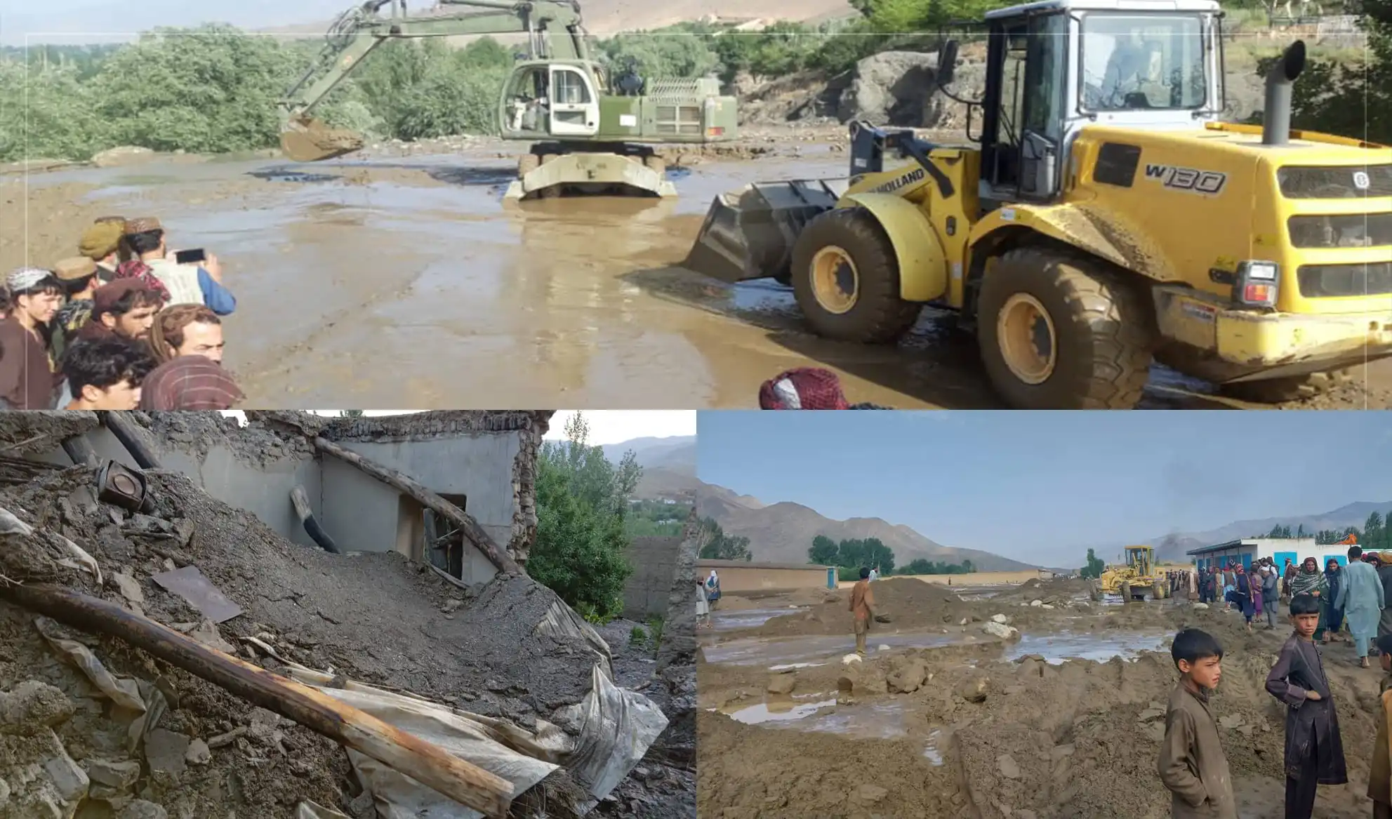 حکومت سرپرست: در اثر سیلاب ها در چهار روز اخیر به بیش ۱۰۰ تن تلفات وارد شده است