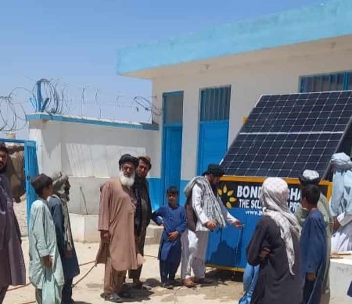 Water purification machine installed in Lashkargah
