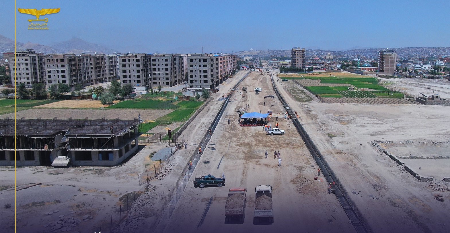 Construction of Rahman Baba Mina road begins