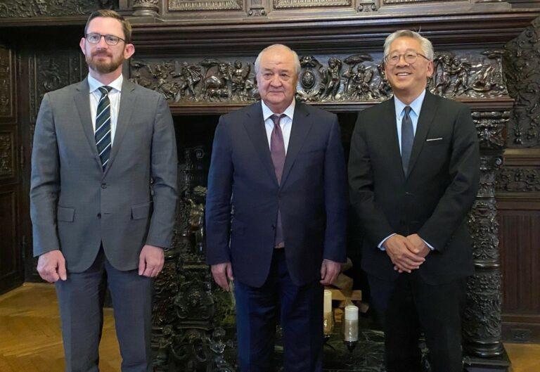 West, Kamilov discuss Afghanistan situation