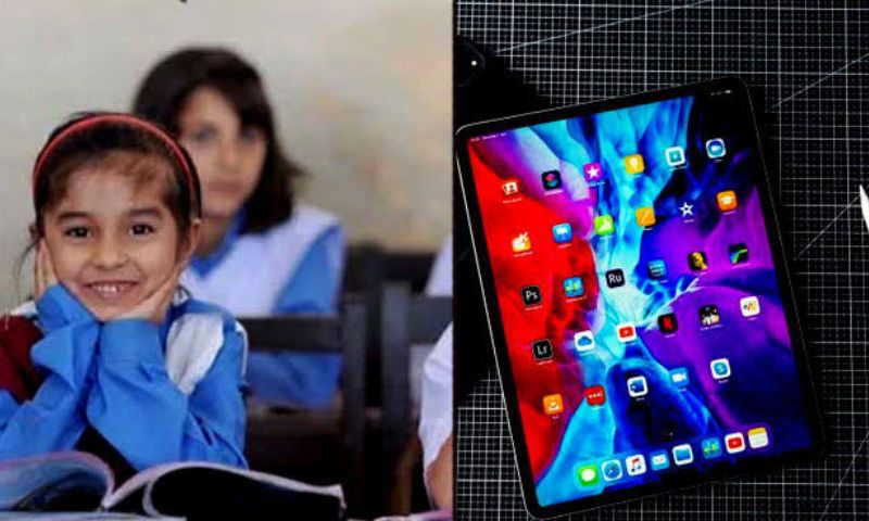 Digital tablets distributed to Afghan students in Peshawar