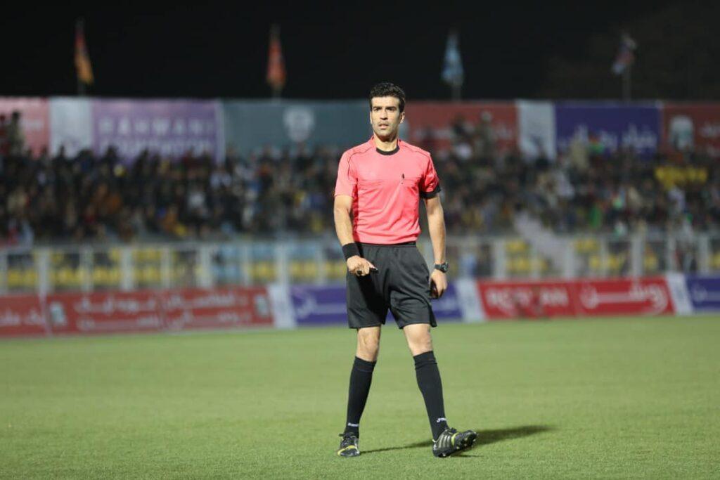 Sherzad performs referee duty in Porto VS Cardif