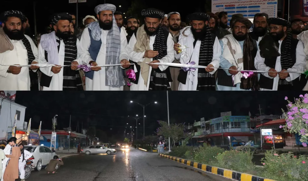 120 street lights worth 20m afs installed in Khost