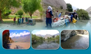 باشنده‌گان شغنان بدخشان از بلند رفتن سطح آب دریای آمو نگران اند