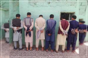 شش تن به اتهام بچه‌بازی در غزنی بازداشت شده‌اند