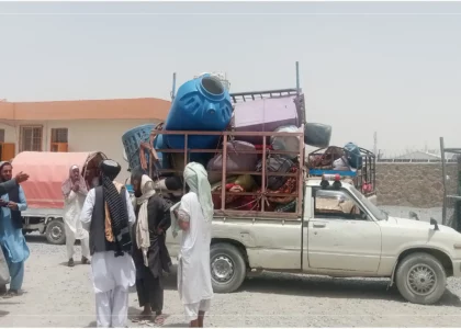 Over 550 Afghan refugees return from Pakistan in 2 days
