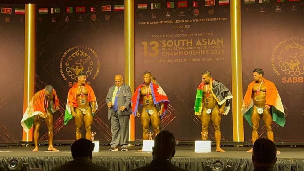Afghan bodybuilders win 4 medals in South Asia C’ship