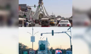 برخی باشنده‌گان هرات از نصب چراغ‌های ترافیکی استقبال کردند