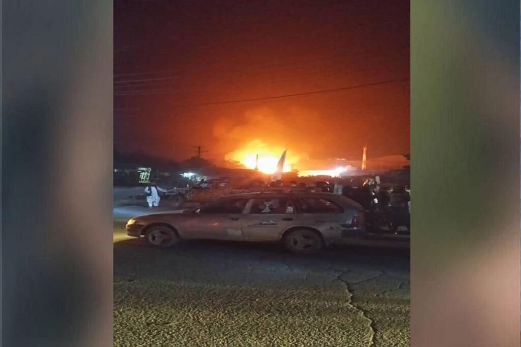 Logar wood market fire causes huge losses