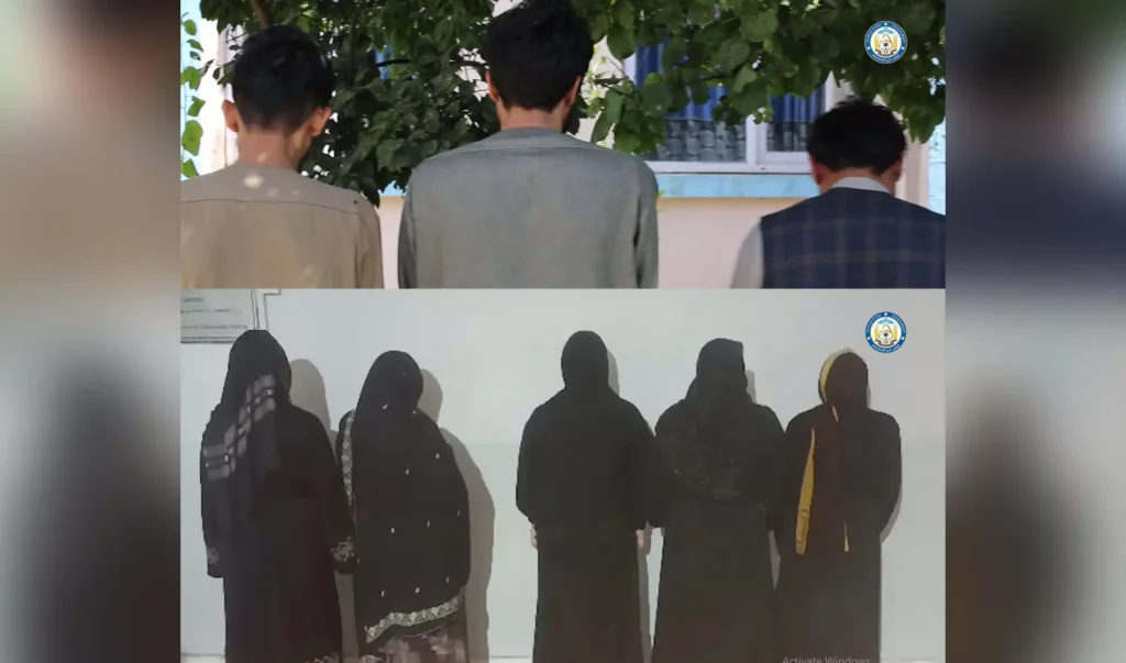 قوماندانی امنیۀ کابل از بازداشت ۹ تن به‌شمول ۵ زن به اتهام سرقت وسایط خبر می‌دهد