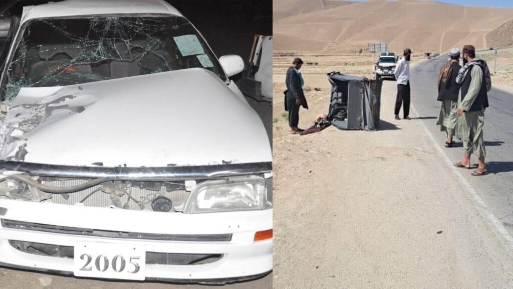 حوادث ترافیکی در فاریاب و بامیان جان سه تن را گرفت