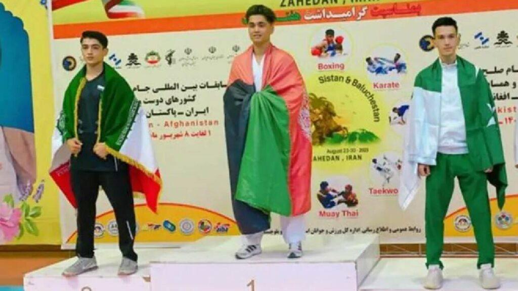 Afghanistan wins tri-nation karate championship