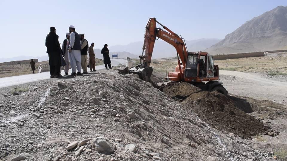 Damaged culverts on Kabul-Logar highway being repaired