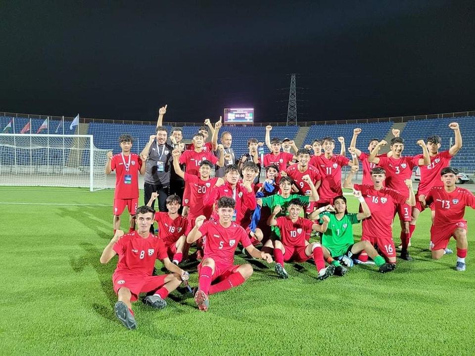 افغانستان در مسابقات فوتبال ۱۷ سال آسیا مقام سوم را کسب کرد