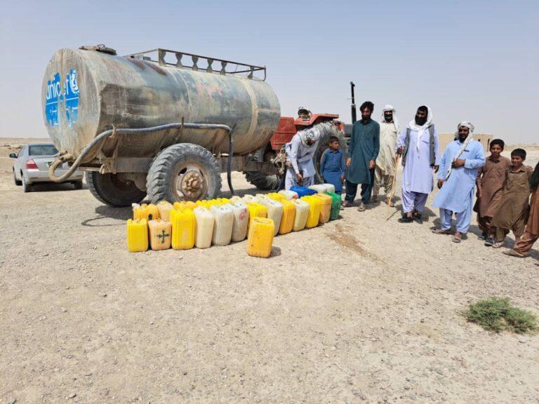 صدها خانواده از پروژه آبرسانی در ولسوالی چخانسور نیمروز به آب صحی دسترسی پیدا کردند