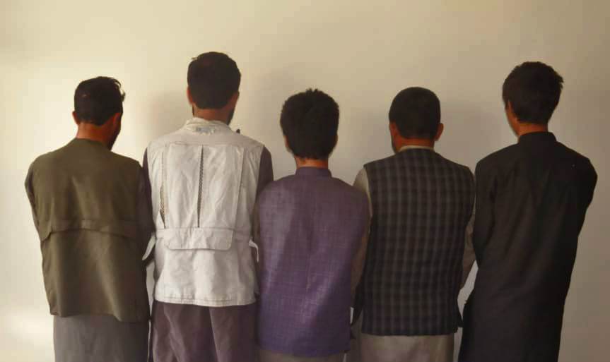 5-member robbers’ gang busted in Bamyan