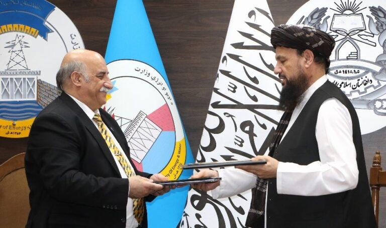 د اوبو او انرژۍ وزارت او د «اس ک ام هواسلیک انونیوم» شرکت ترمنځ هوکړه‌لیک لاسلیک شو