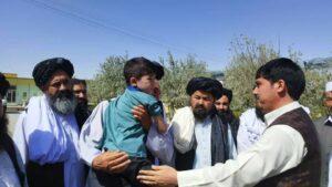 بلخ کې یو ماشوم له انسان‌تښتوونکو وژغورل شو