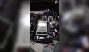 یک دستگاه پیشرفتۀ تثبیت آثار باستانی در فراه کشف و ضبط شد