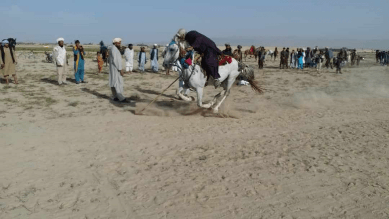 غزني کې د نیزې‌‌وهنې سیالۍ ترسره شوې